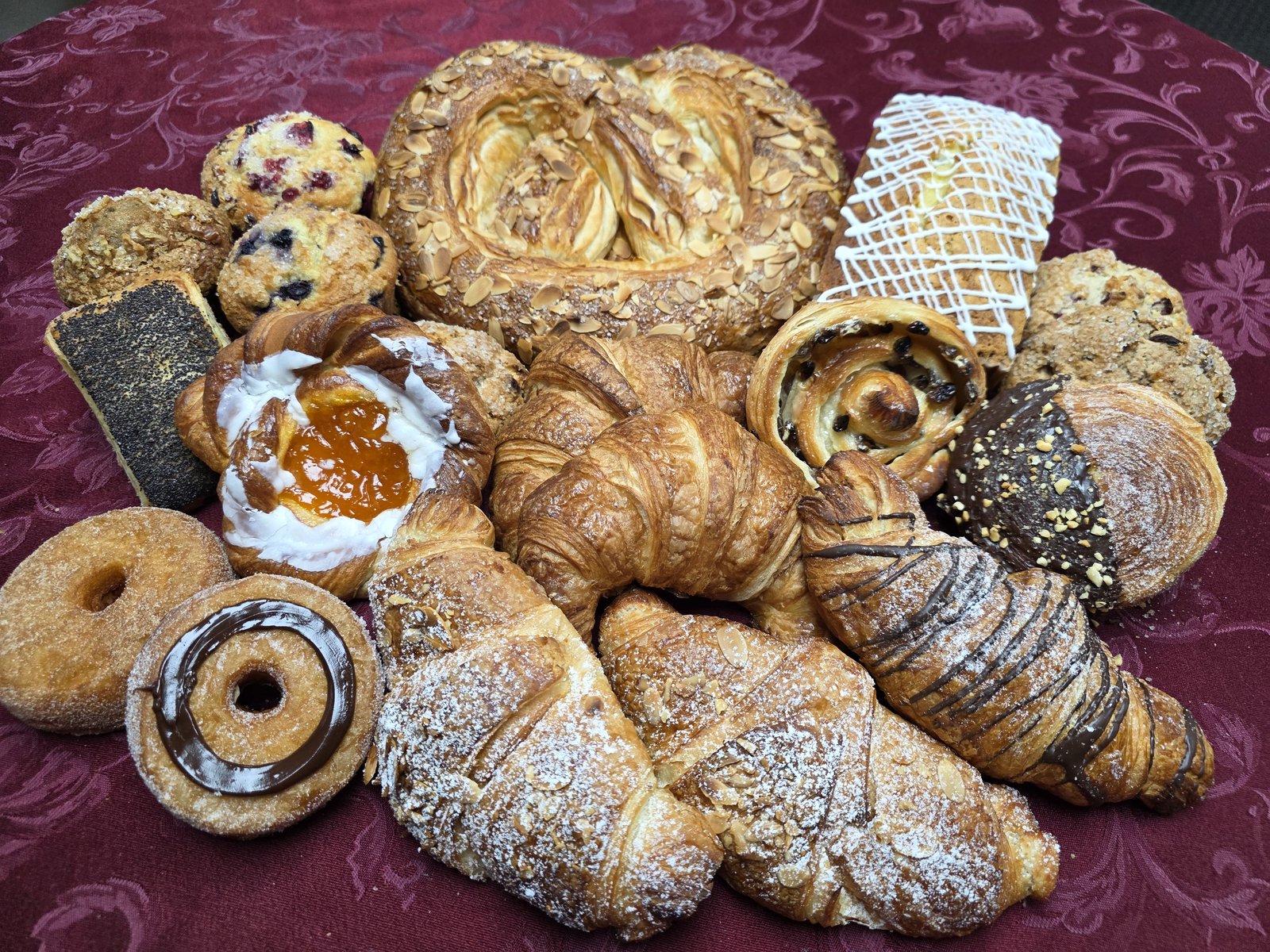 Assorted pastries from Mikkelsen’s Pastry Shop.